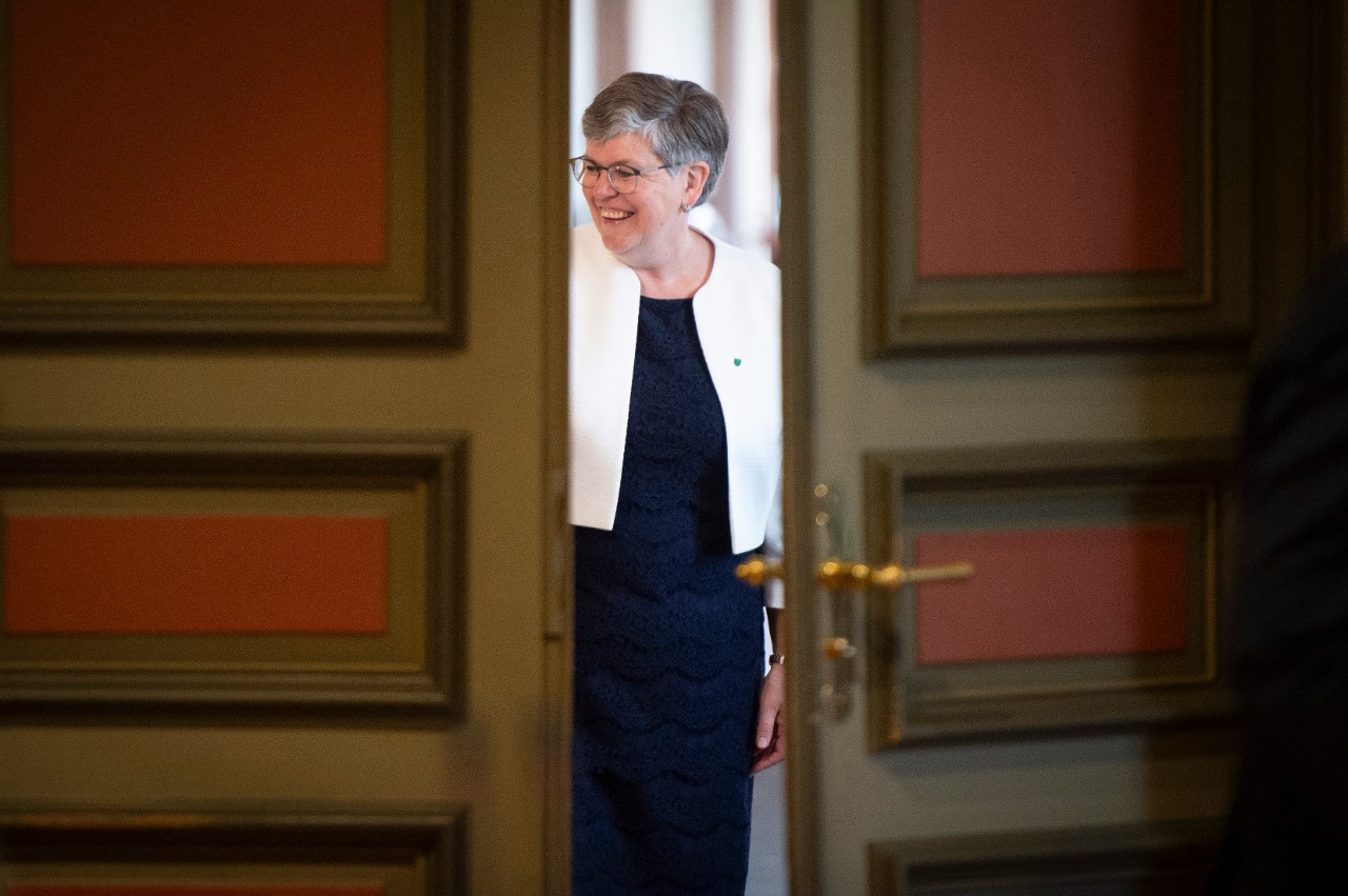 Kantonsratspräsidentin Barbara Dürr
