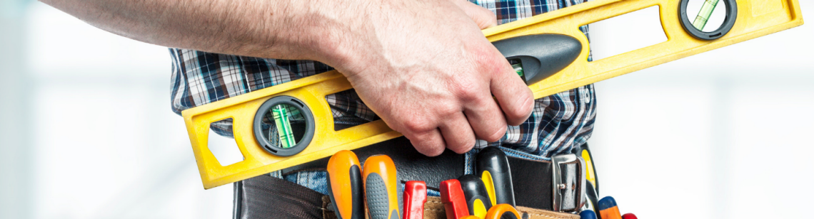 handwerker mit werkzeug