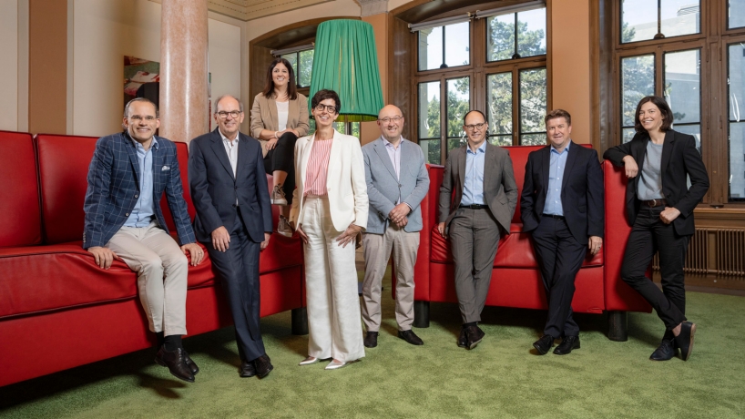 Gruppenfoto der Regierung des Kantons St.Gallen