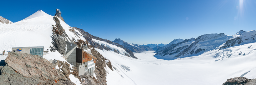 Jungfraujoch und Alttschgletscher